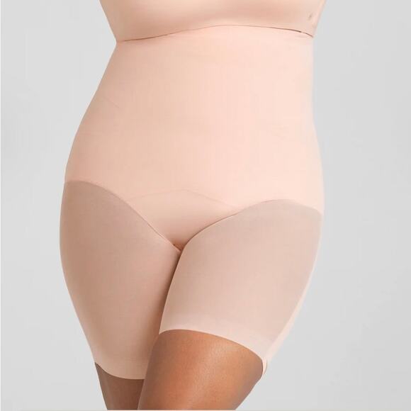 Honeylove Super Power Shorts Women's 1X | Pink | High Compression Shapewear |NWT - Picture 1 of 7